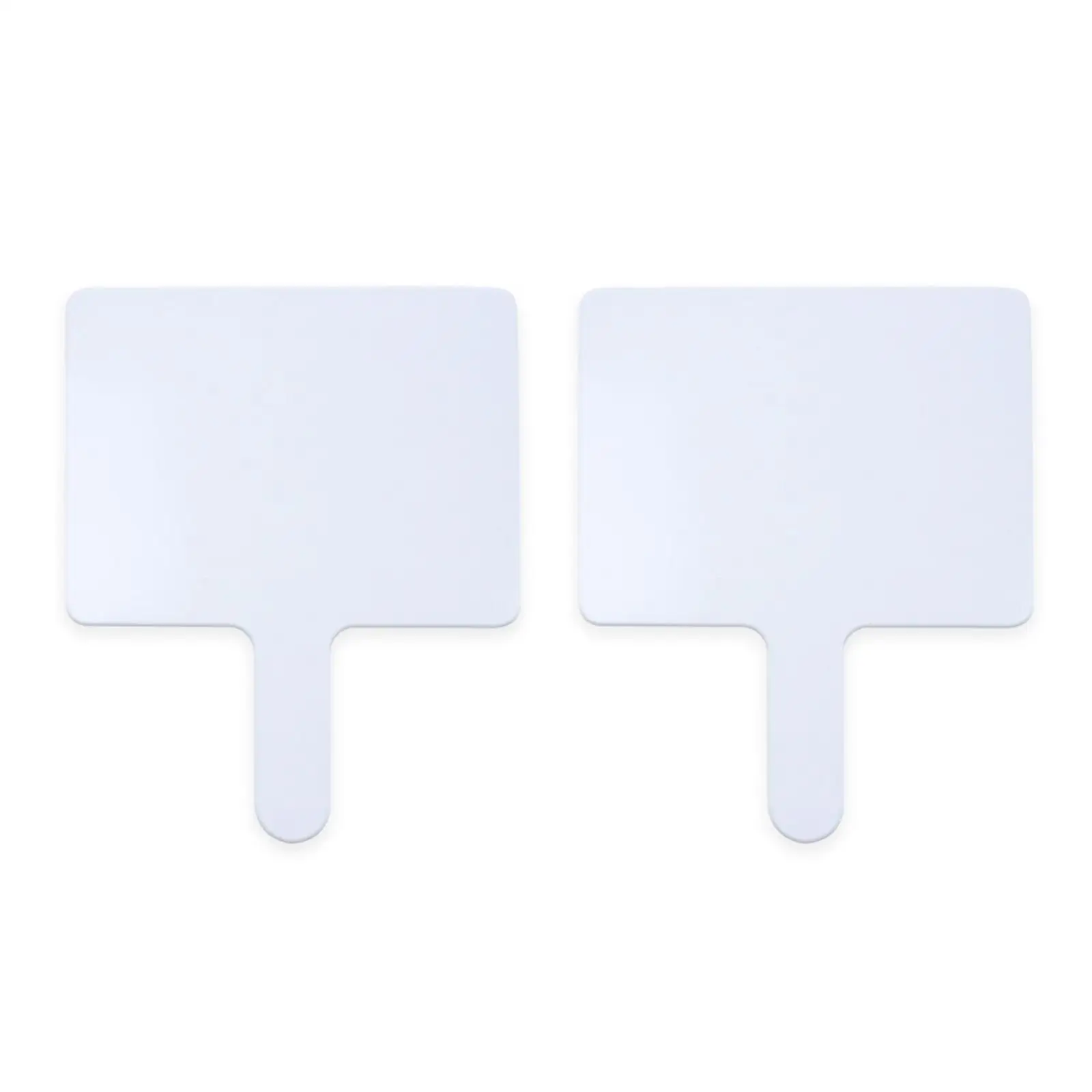Teaching Props Dry Erase Board with Handle for Kids Two-sided Whiteboard Portable Answer Board for Home Office School Erase