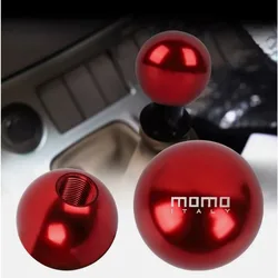 Aluminum Red Round Ball Manual Gear Stick Shift Knob Shifter Universal