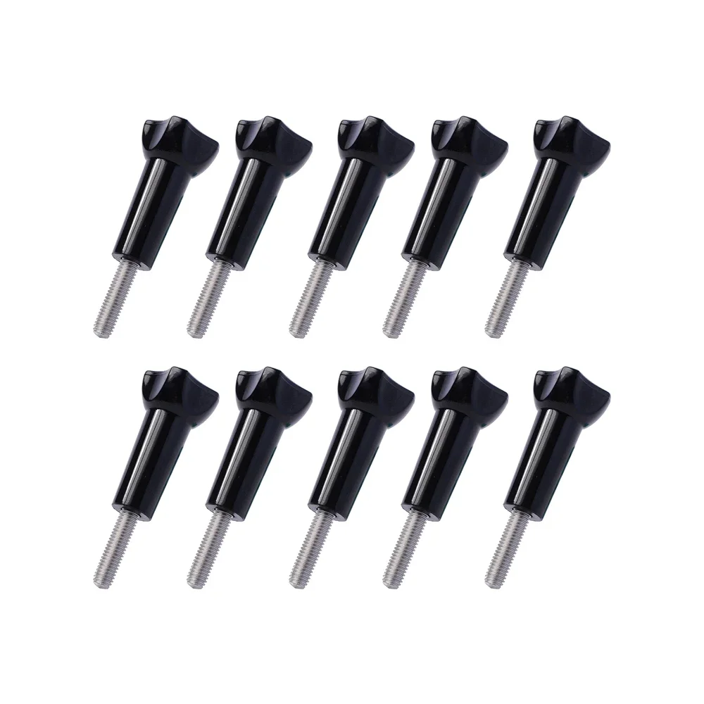 10Pcs/Lot Thumb Screw Monopod Tripod Mount for GoPro Hero 12 11 10 9 8 7 6 5 4 Xiaomi Sjcam Eken Action Camera Accessory