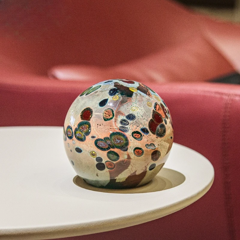 Solar system, planetary system, crystal ball, paperweight, crafts, creative birthday gifts, tabletop decorative ornaments