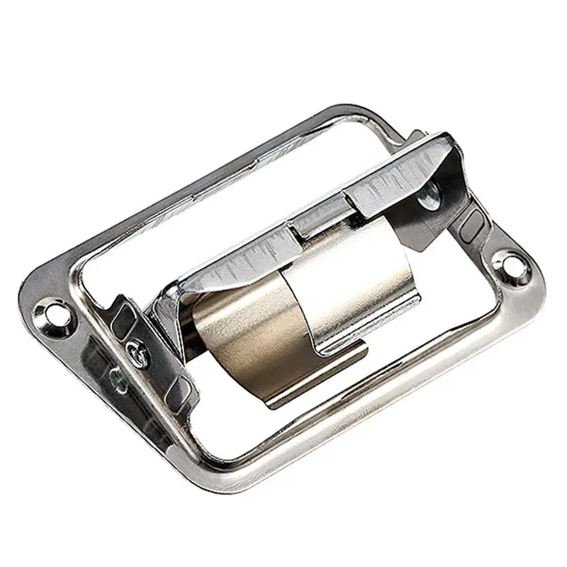 【VALUE MONEY】2X 9V Guitar Battery Box Push-Button Guitar Battery Compartment For Active Guitar Bass Bevel Style