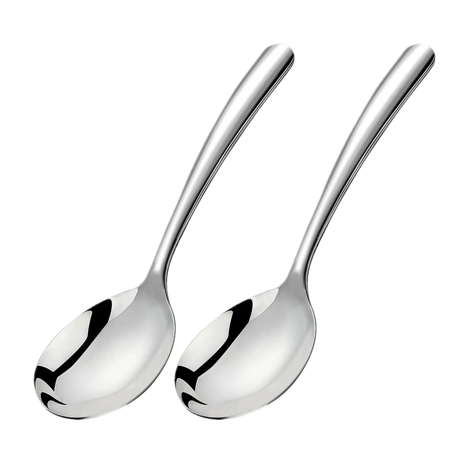 

LFGB Certificate 99.99% Anti-bacterial 316L Stainless Steel Dining Spoon Children Ladle Family Restaurant Tableware Cutlery