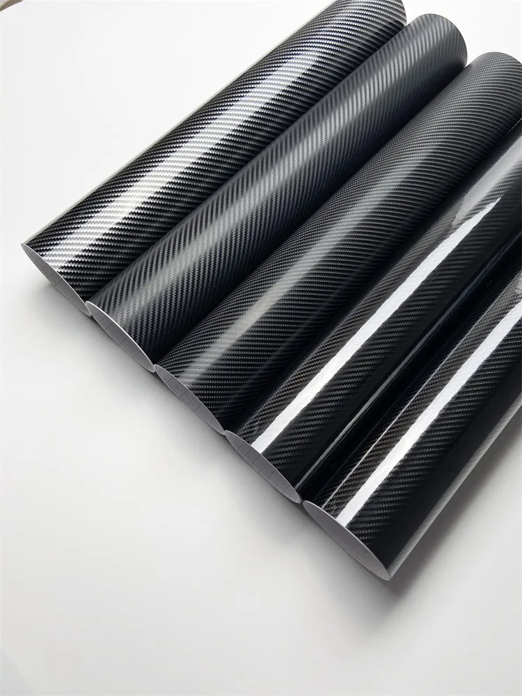 AliExpress Aomior Black Carbon Fiber Vinyl Car Wrap Film Wrapping Foil Air Release Channels Motorcycle Bike Styling