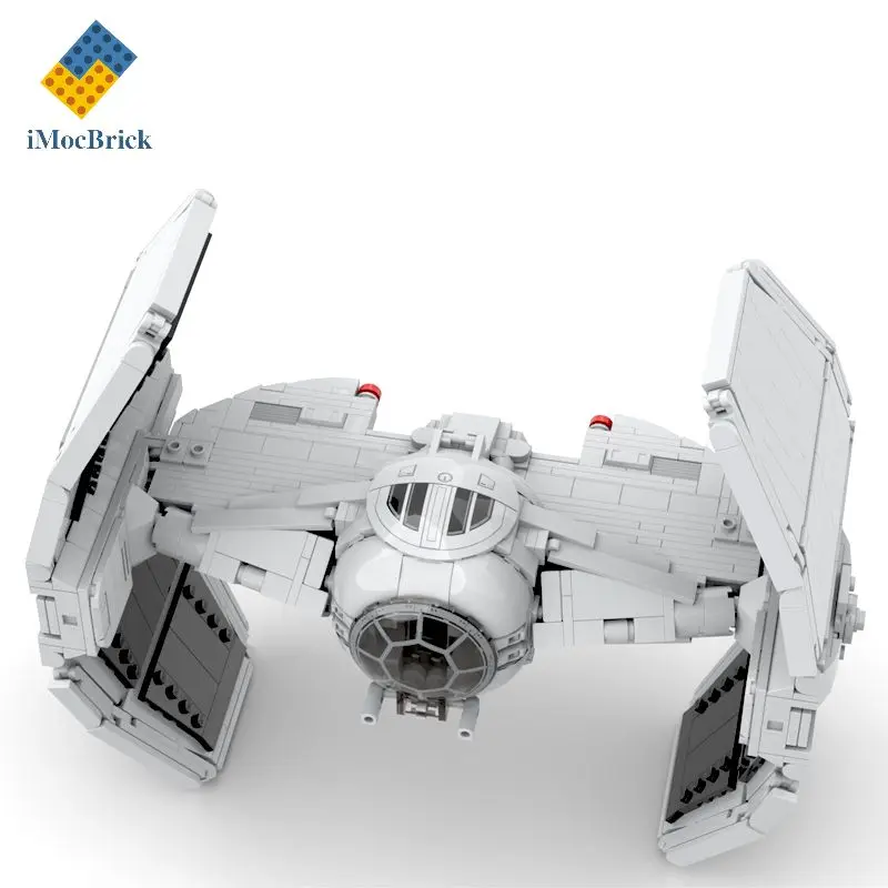 935 Pcs Mocs Sets Star Movie Spaceship Model Bricks TIE/ad v1 Advanced Prototype Starfighters Kits Builidng Blocks Fighter Toys