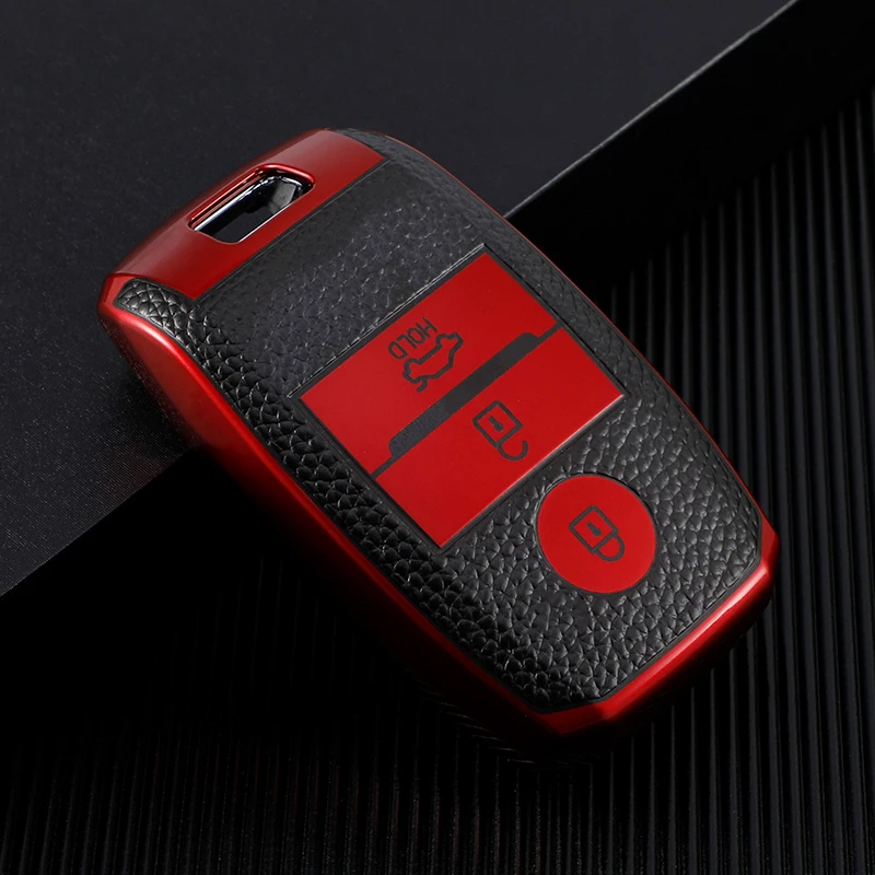 TPU 3 4 Buttons Car Key Case Cover For Kia Sportage Cerato Optima K3 K5 Sorento Niro LX EX Niro S Touring 2016 Accessories