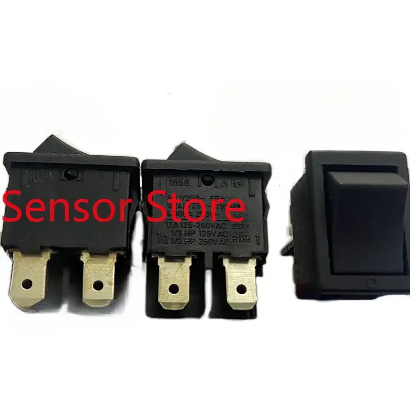 10PCS 1858 Ship Type Switch 4-pin 2-speed 10A With Baffle 13 * 19