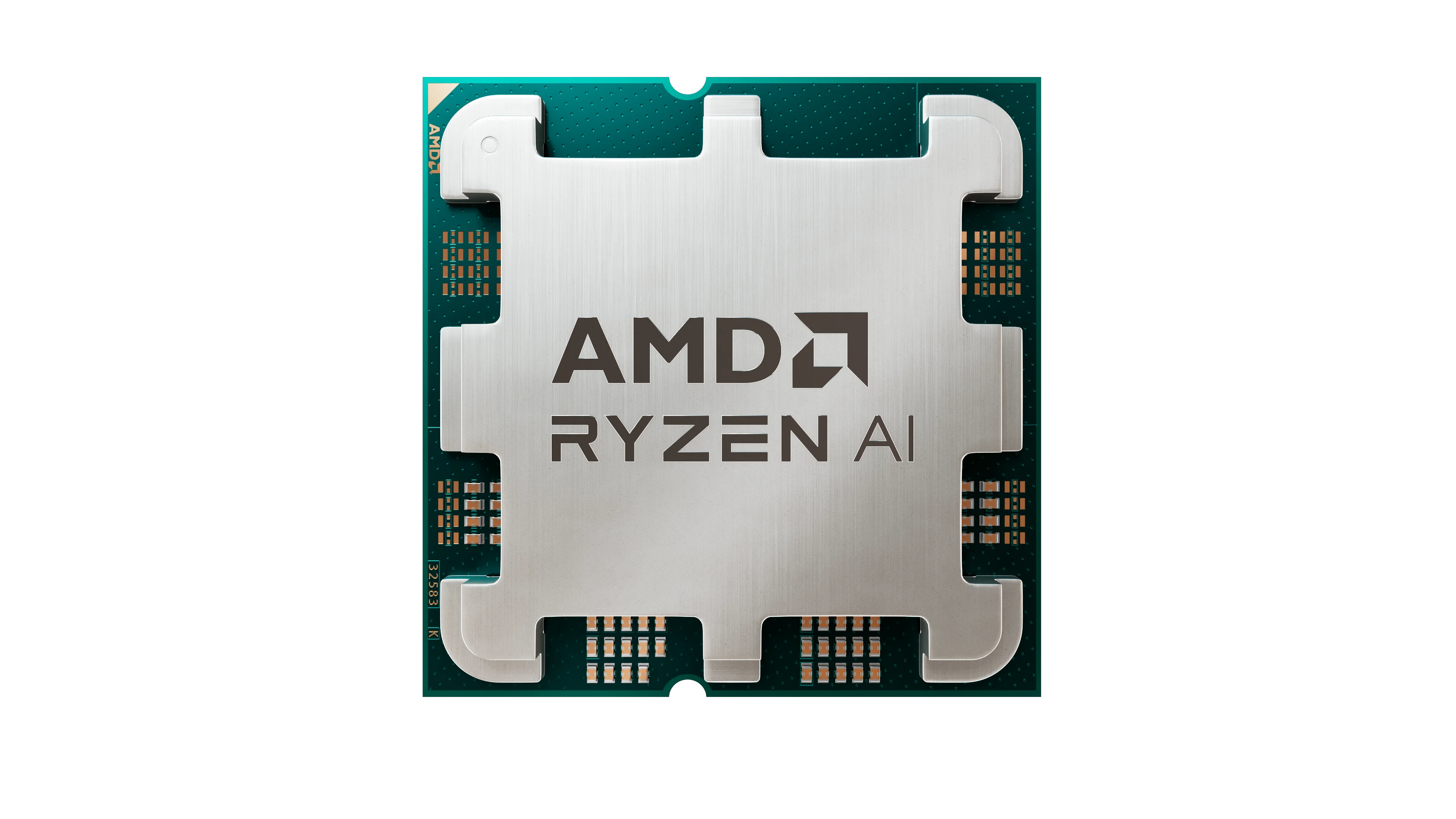 YUXINPC AMD Ryzen 7 8700G processor with 8 cores and 16 threads, built-in NPU supporting AI and Radeon Graphics integrated displ