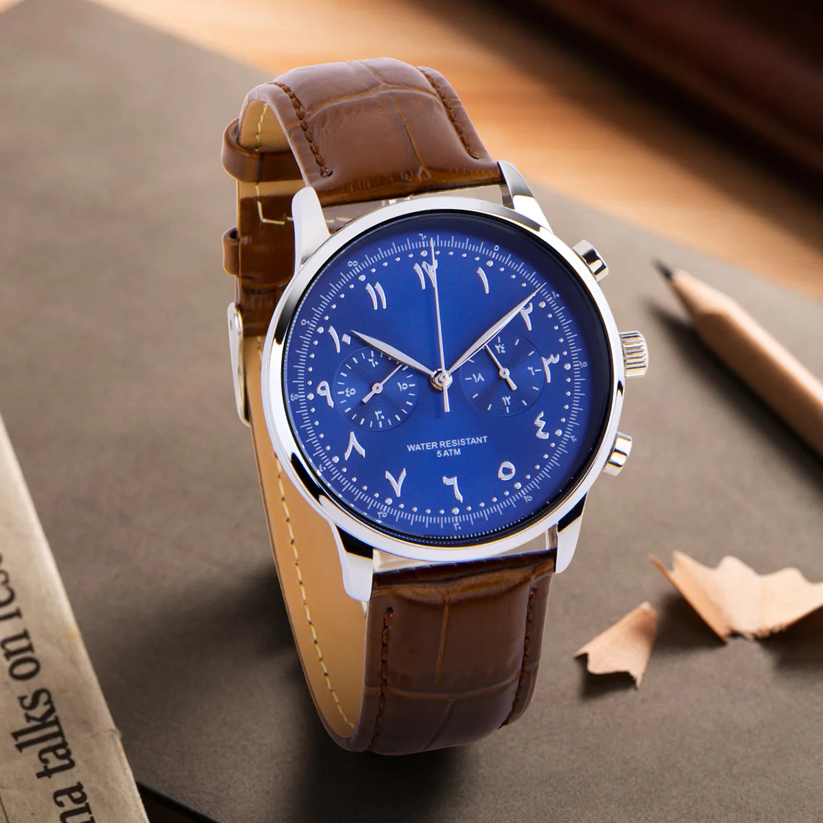 Business Watches Multifunctional Waterproof Men's Watches Men's Strap Quartz Watches