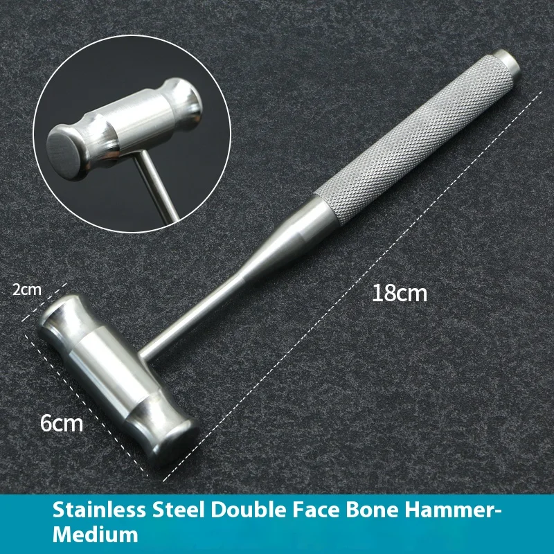 ค้อนกระดูกจมูกทางการแพทย์ Claw Hammer การผ่าตัดพลาสติก Rhinoplasty Mallet พร้อมปลาย PTPE