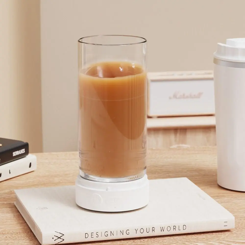 

400ML Self Stirring Mug USB Rechargeable Stainless Steel Electric Coffee Mug Touch Control Intelligent Temperature