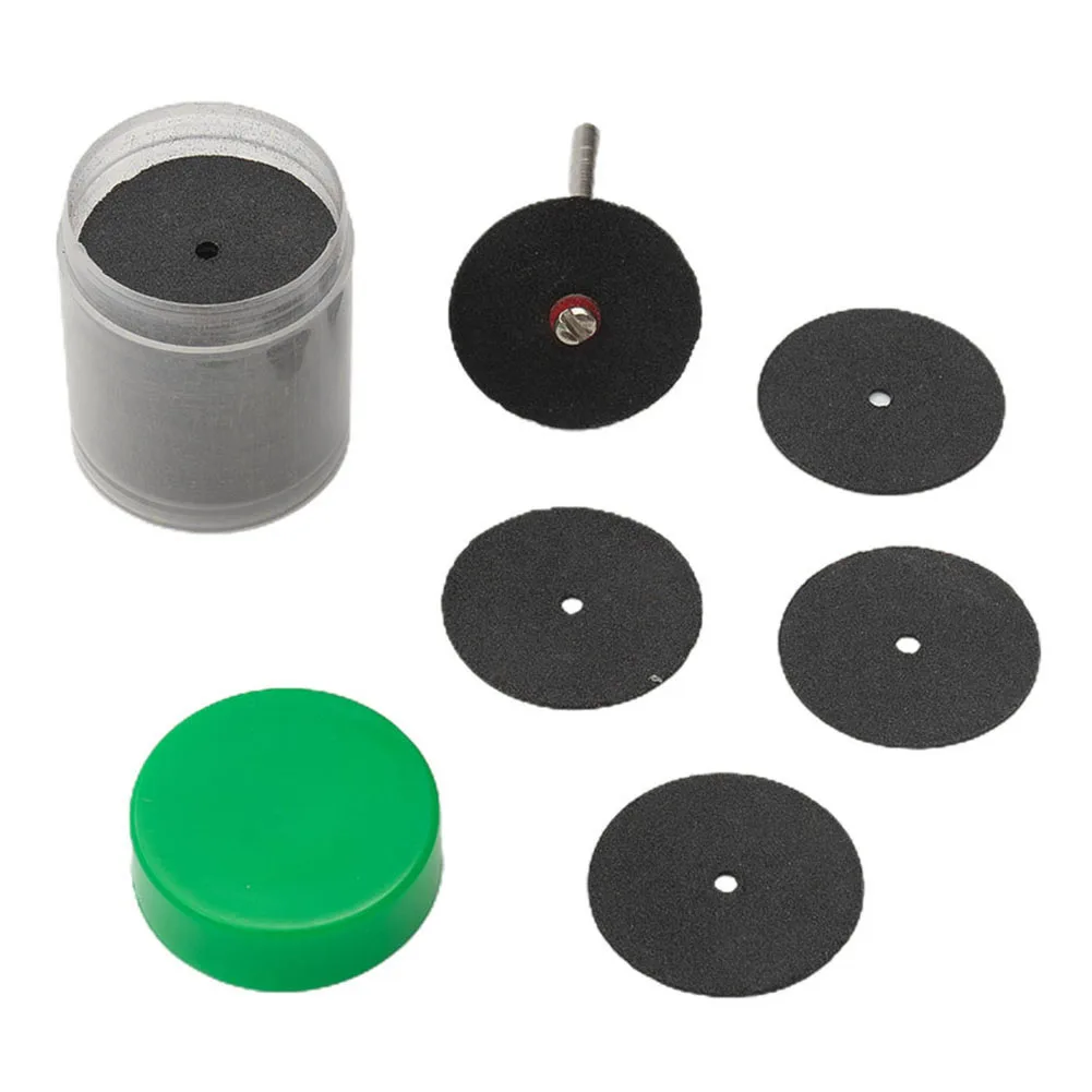 

36pcs/set 24mm Cutting Disc With Mandrels Grinding Wheel Rotary Saw Disc Electric Metal Wood Cutting Tool