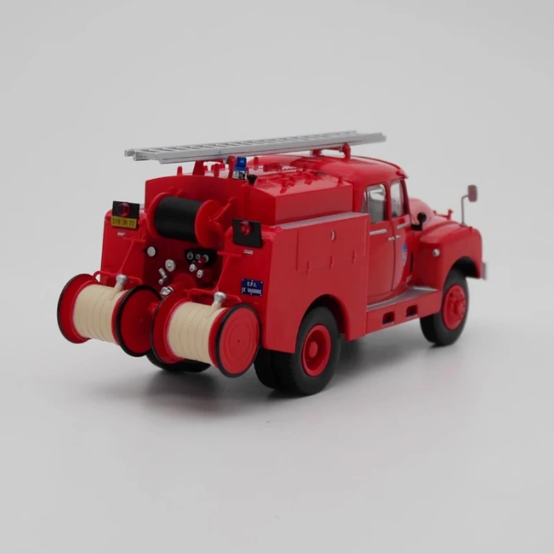 Diecast escala 1:43 IXO Citroen C 46 D motor de bomberos francés aleación simulación coche modelo serie automóvil recuerdos colección regalo