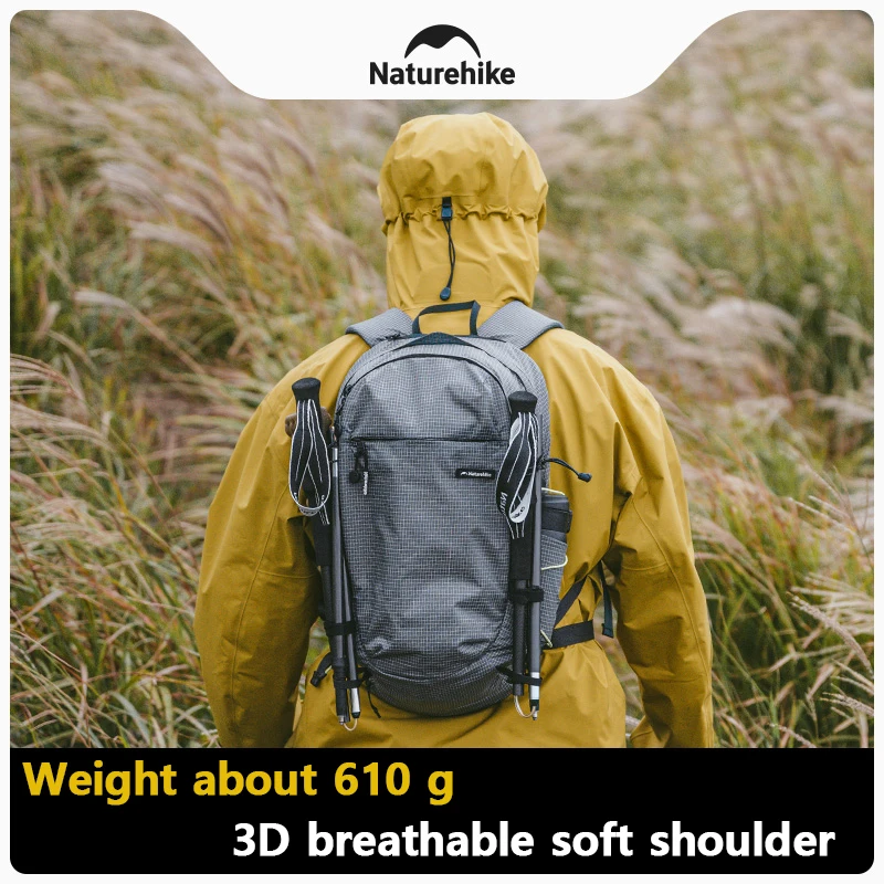 Naturehike Hiking Backpack Outdoor Travel Lightweight Bag Men Women Commuting Portable Exercise Oxygen Series 20L Backpack