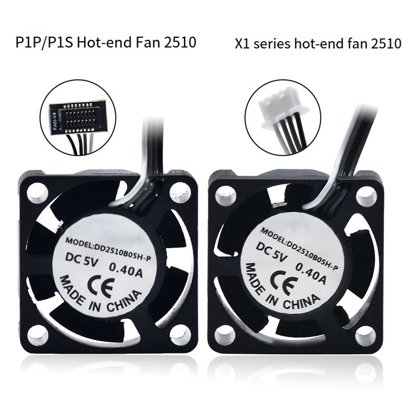 

Double Ball Bearing Fan For Bambulab X1/P1 Series 3D Printer Accessories