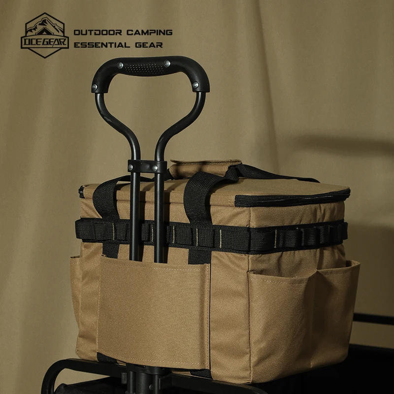 OCEGEAR Saco De Armazenamento De Acampamento Ao Ar Livre Saco De Bagagem De Grande Capacidade De Viagem Vasilha De Gás Panelas De Piquenique Kit De Utensílios Organizador De Bolsa