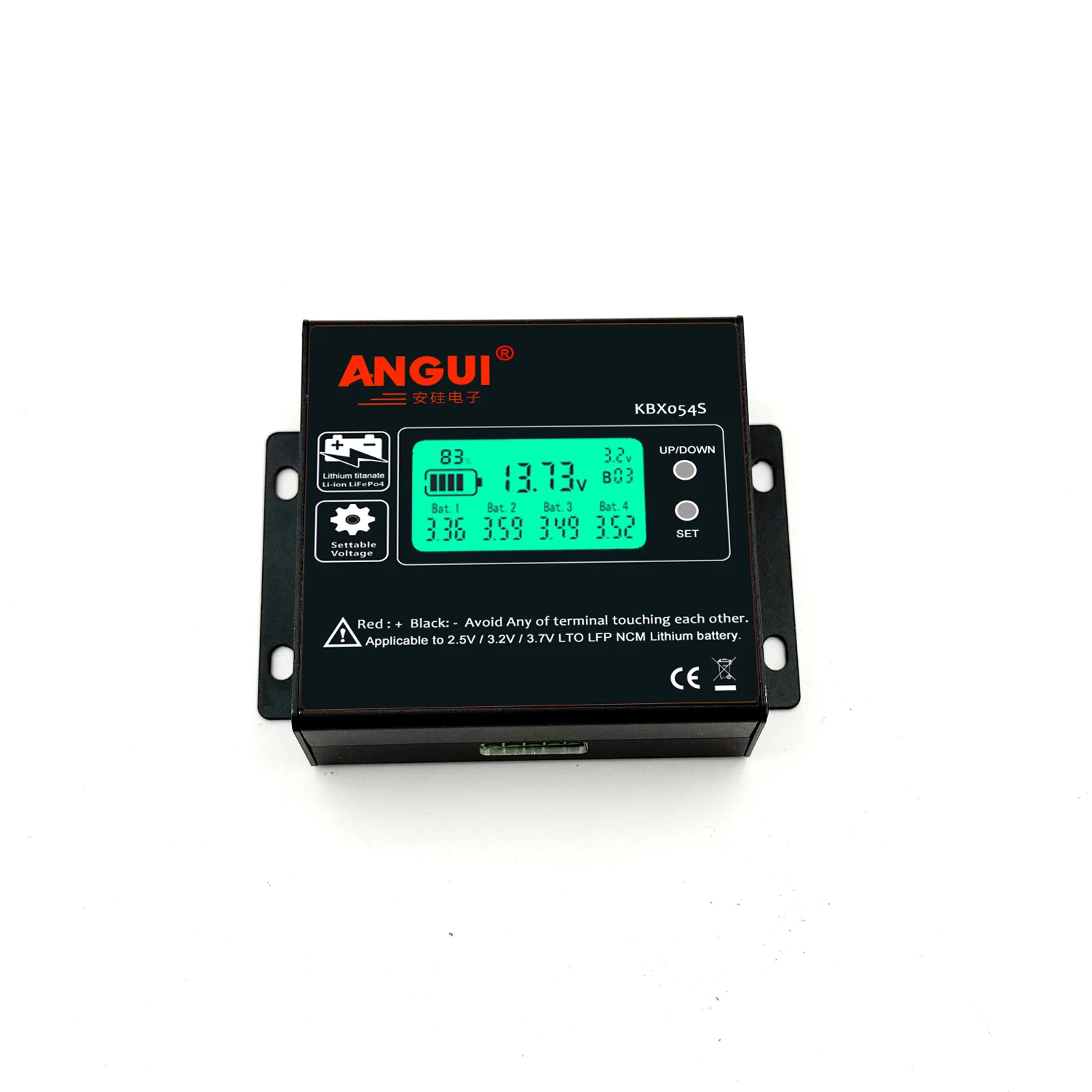ANGUI Battery Equalizer 2x3.2V  4X3.2V 8X3.2V LCD Active Gel AGM Lead Acid Li li-ion LiFePO4 4S 4P KBX102S KBX054S KBX058S