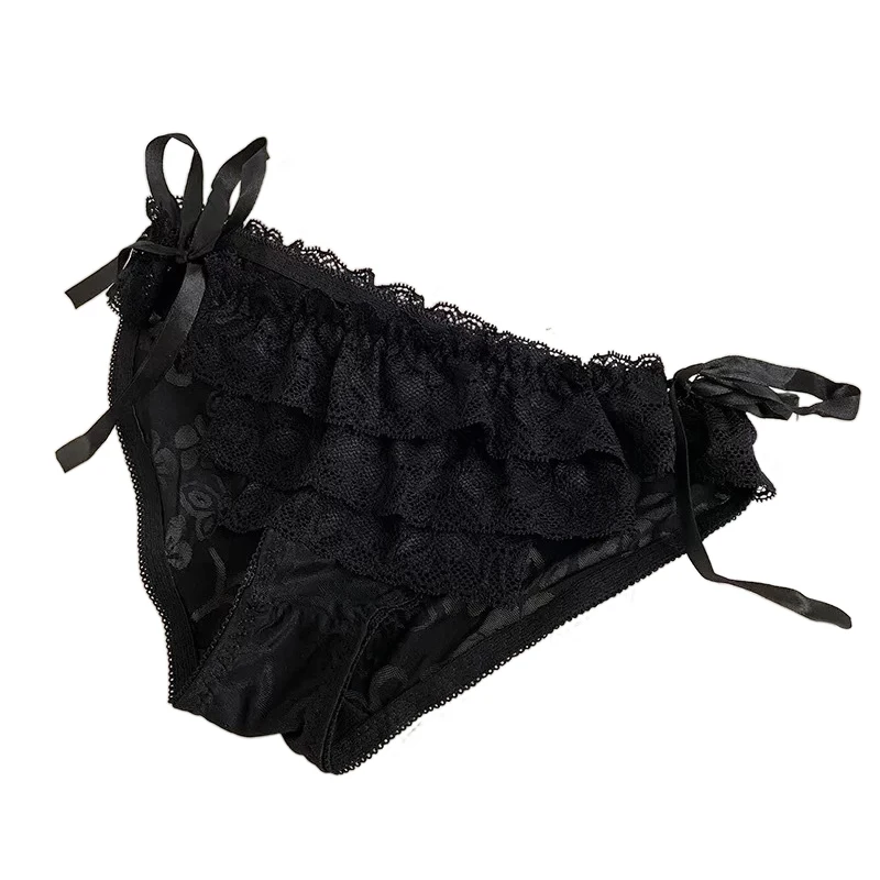 

Женские трусики на шнуровке с несъемными завязками, сексуальное нижнее белье
