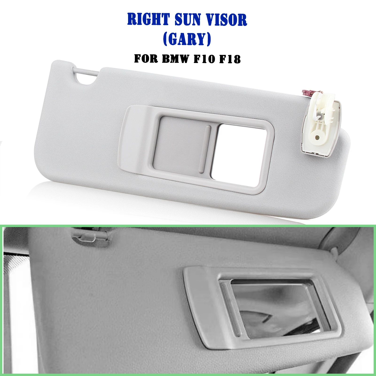 Sun Visor For  5 Series F10 F11 F18 528i 2011-2016 Front Left Right Sun Shade Shield Sunshade Sunshield Sunvisor Cover Blind