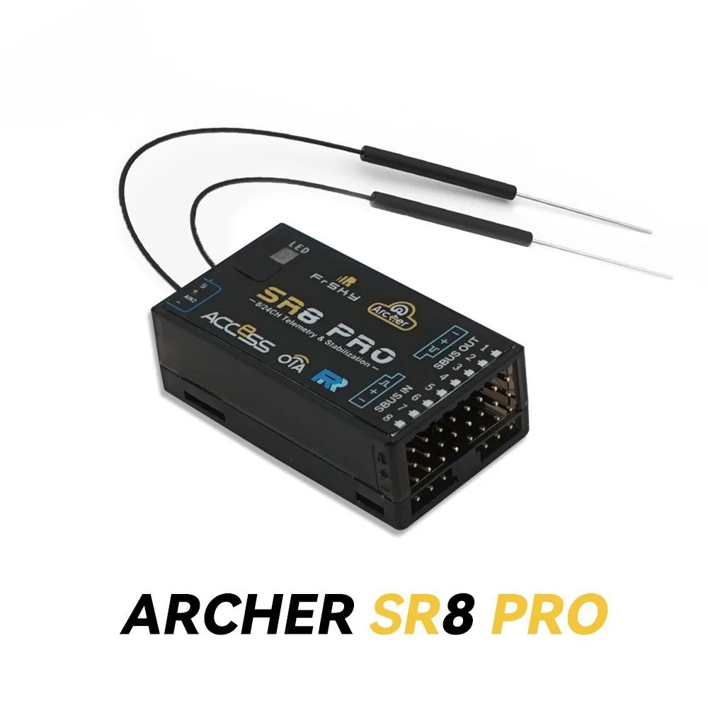 Frsky Archer SR8PRO Receiver 8CH PWM Output ACCESS Support OTA