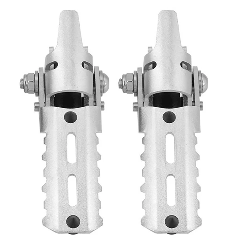 Motorcycle Highway Front Foot Pegs Folding Footrests Clamps 22-25Mm For F800GS Adventure S1000XR F750GS F850GS