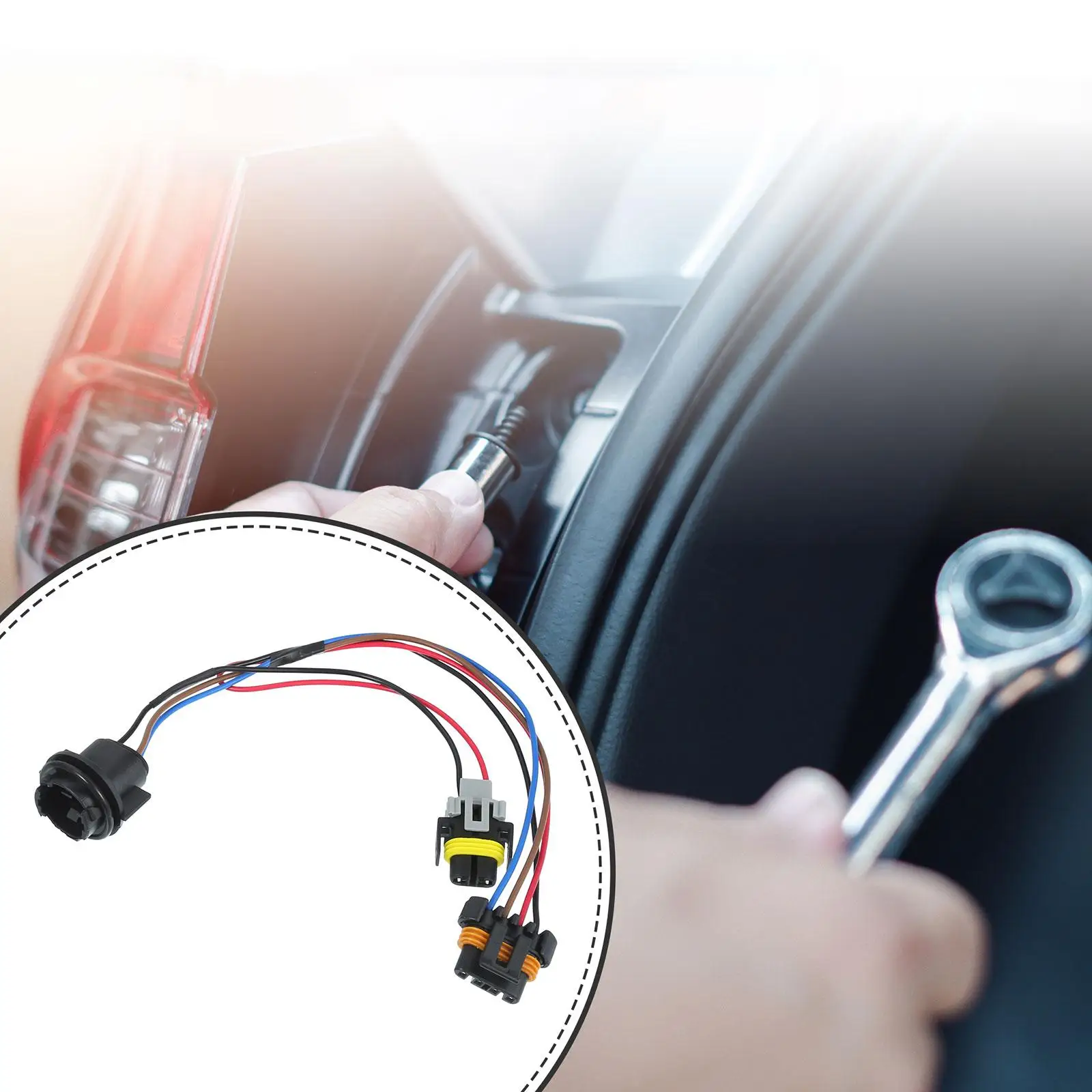 Front Fog Light Wiring Harness 16530926 16530926 Assembly Car Accessories Repair Professional Replacement Easy to Install