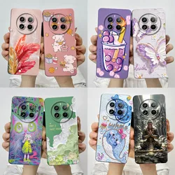 For Realme 12 Pro RMX3842 / 12 Pro Plus RMX3840 Phone Case 12 Pro+ Soft Silicone Painted Casing Cute Cartoon Printed Back Cover