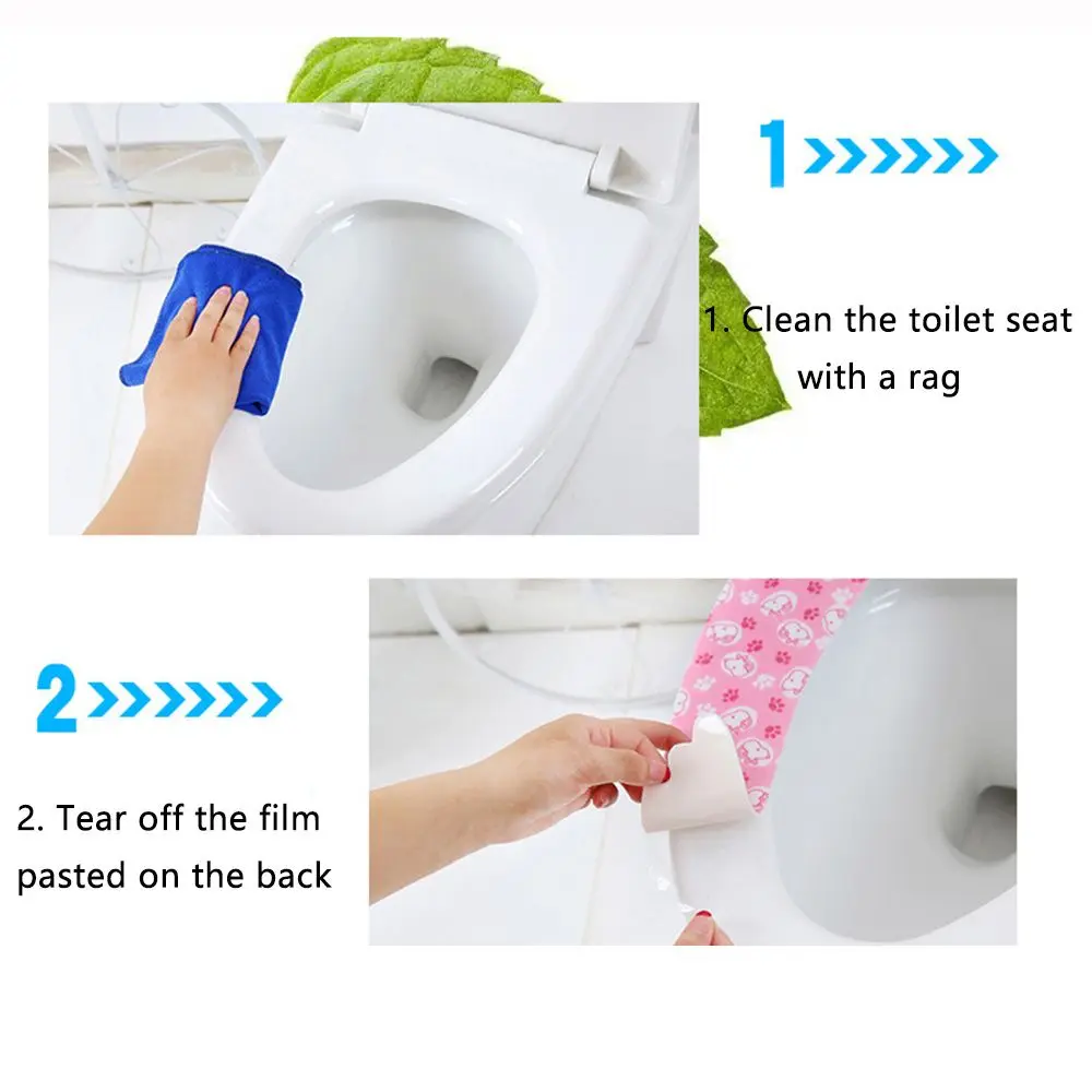 

Закрытая табуретка для ванной комнаты, моющаяся накладка на крышку, тканевый чехол на сиденье унитаза, коврик, наклейка на сиденье унитаза