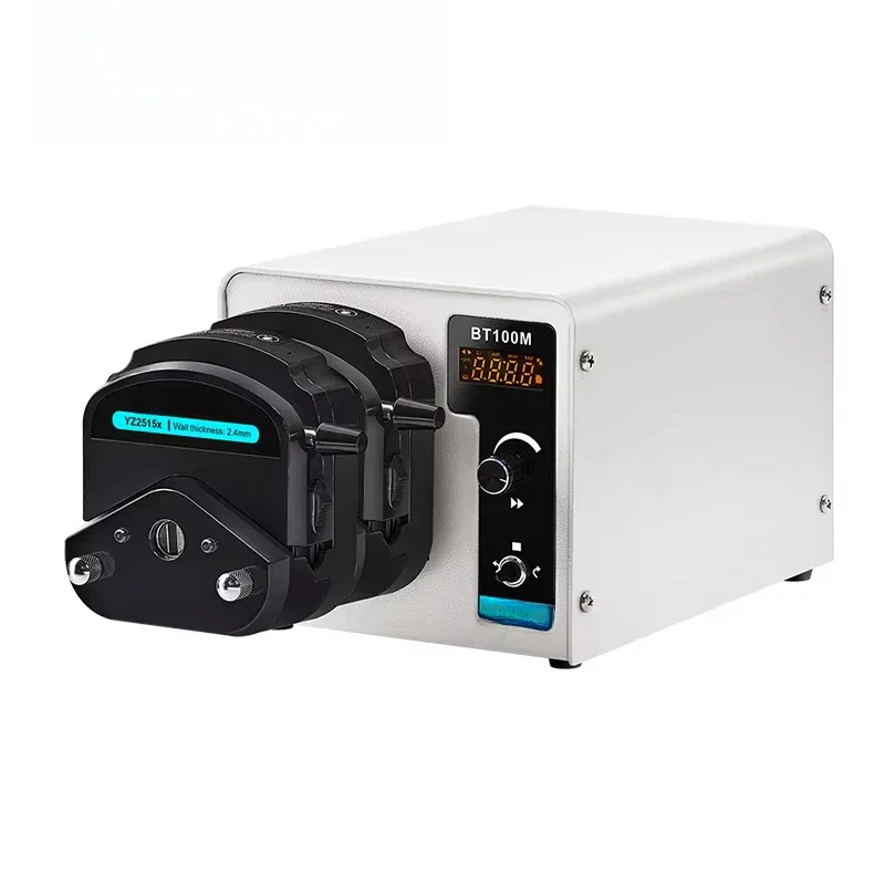 BT100M/YZ1515x Adjustable Speed Basic 220v Ac Chemical 2 Channels Lab Dosing Peristaltic Pump