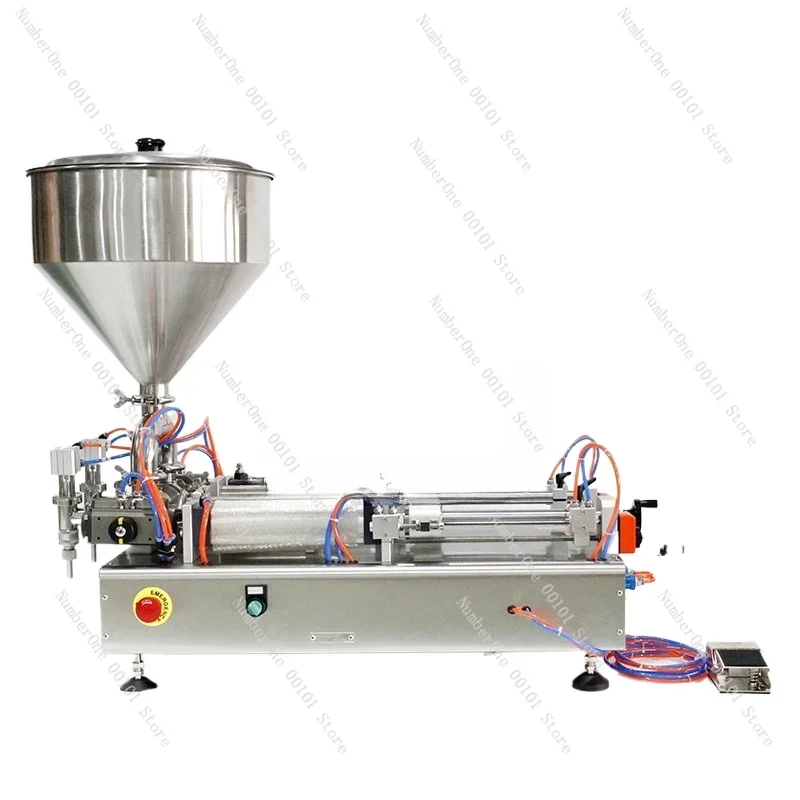 

Customized Liquid Filling and Horizontal Machine， Pneumatic Double-head Paste Filling fool， Honey Yogurt Packing Machine