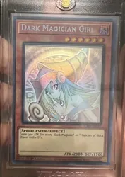 Duel Monsters Yugioh Konami GFP2-EN177 Dark Magician Girl Ghost Rare 1st Edition English TCG Collection Mint Card