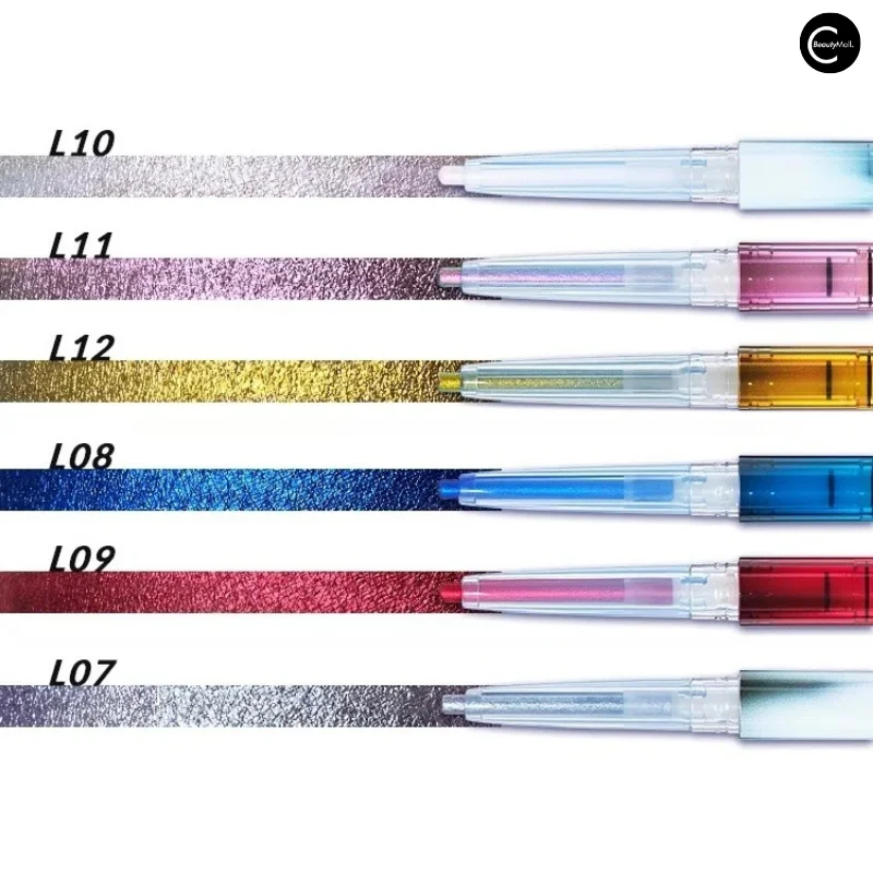 Kaleidos Lunar Arcade Photon Eyeliner Chameleon Colour Long Wear Glitter Metallic Waterproof Eye Liner Pen Makeup