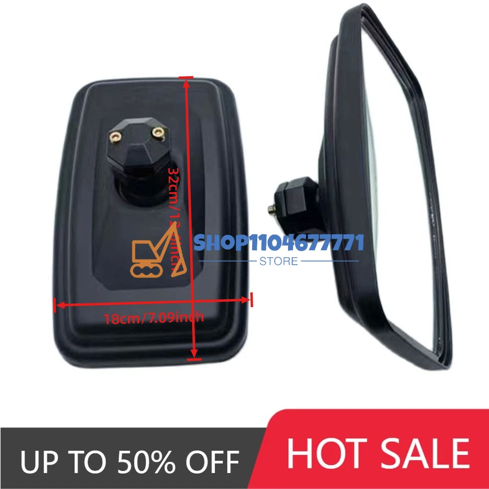 

Rearview Mirror Reversing Mirror For Excavator Modern R55 60 130 210 265 305 335 385 455-7-9
