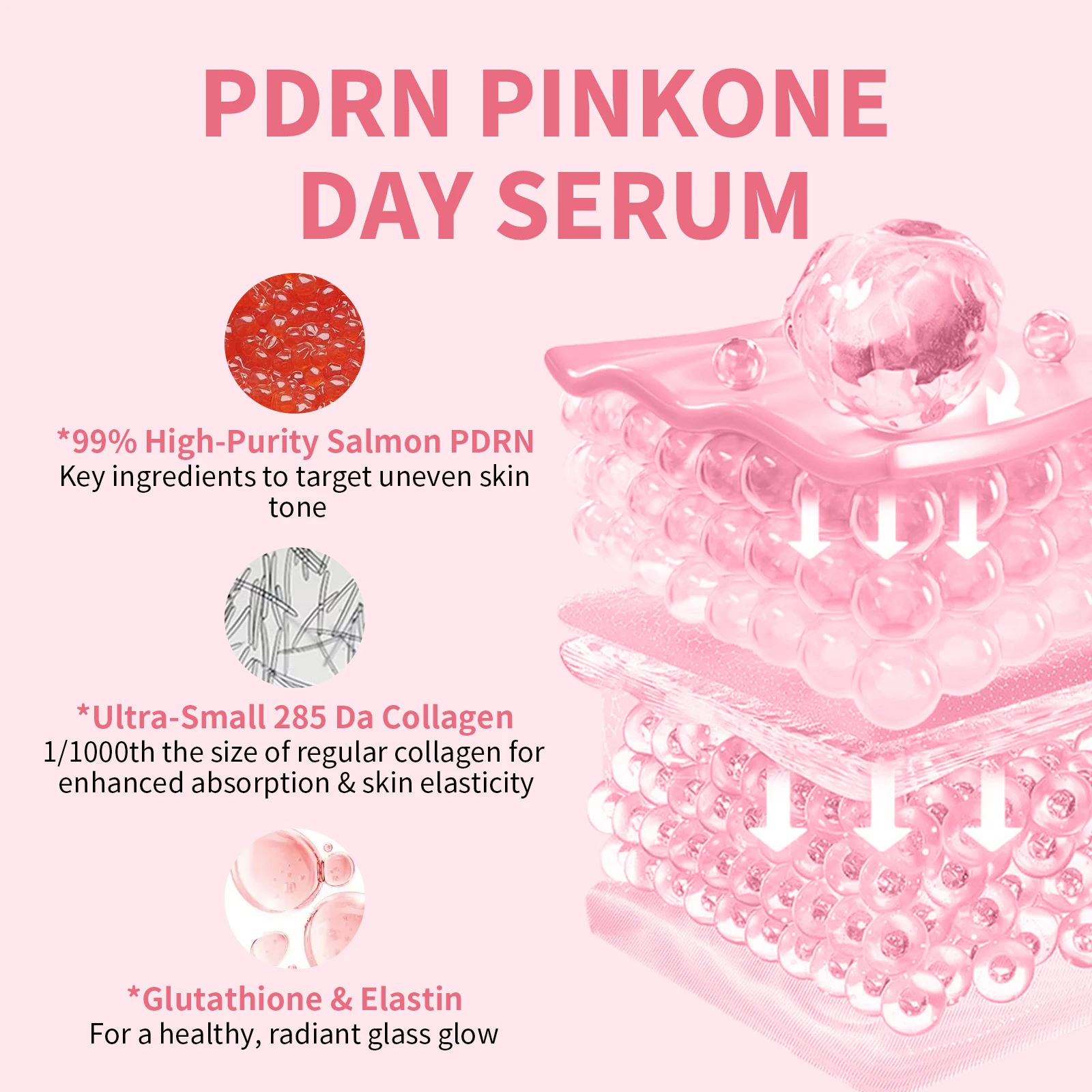 

Whitening Serum Liquid Serum Glow Up Shrink Pores Moisturizing Fade Fine Lines Facial Moisturizing Lifting Skin Care Products