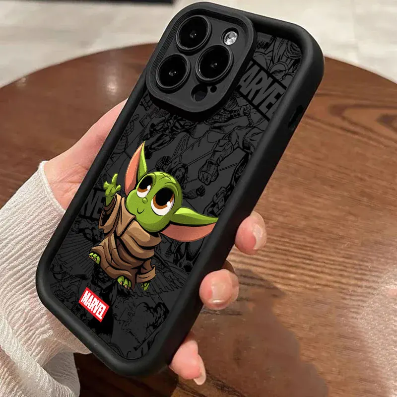 COOL Cute Marvel Ironman Spiderman Silicon Case For Apple iPhone 17E 15 16 14 13 12 11 17 Pro Max 17 Air 16 Plus 16E Phone Cover view 6