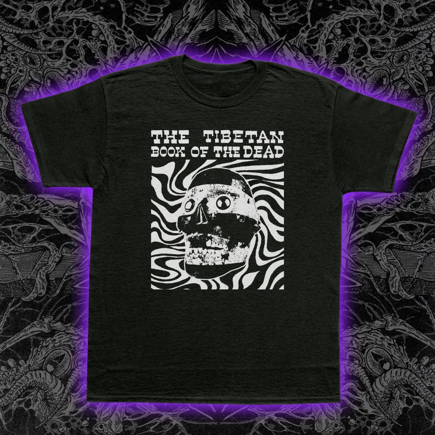 Tibetan Book of the Dead T-Shirt Bardo Thödol Buddhism Esoteric Occult Tee S-5XL