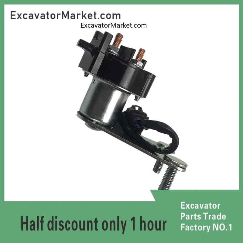 

For Kx200/250/260/330/350-8 J05/j08 Engine Starting Motor Relay Excavator Accessories High Quality