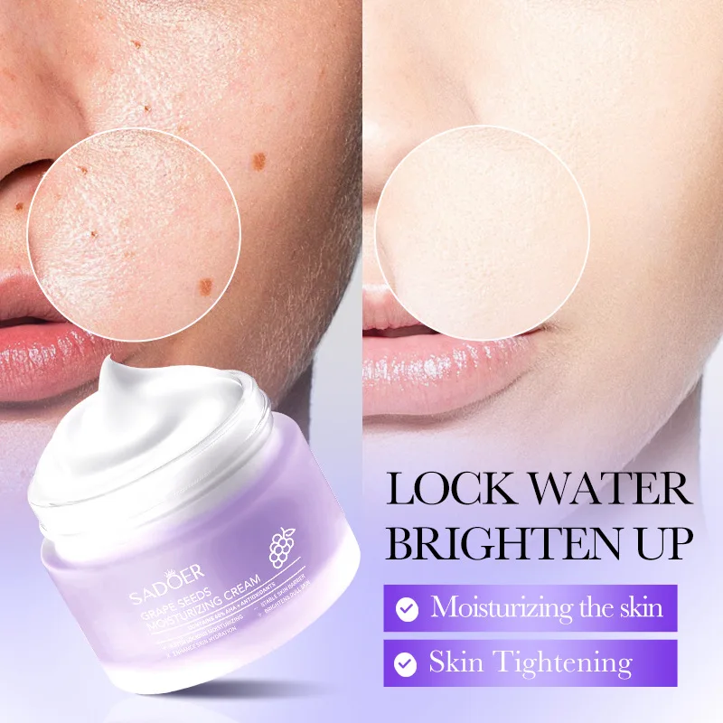 Grape Seeds Anti-oxidant Moisturizing Surface Anti-aging Fine Lines Whitening and Repairing Skin Care Cosmetics
