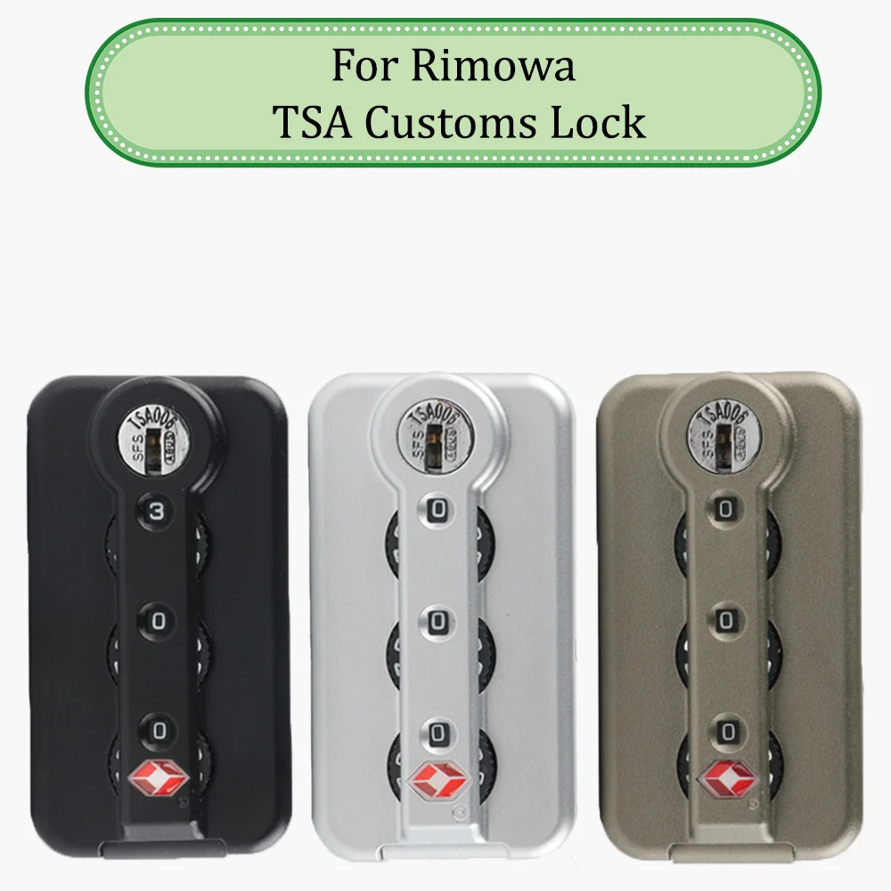 

Suitable For Rimowa TSA Customs Lock Luggage Accessories Replacement Suitcase Lock Security Brand Key Original Password Lock