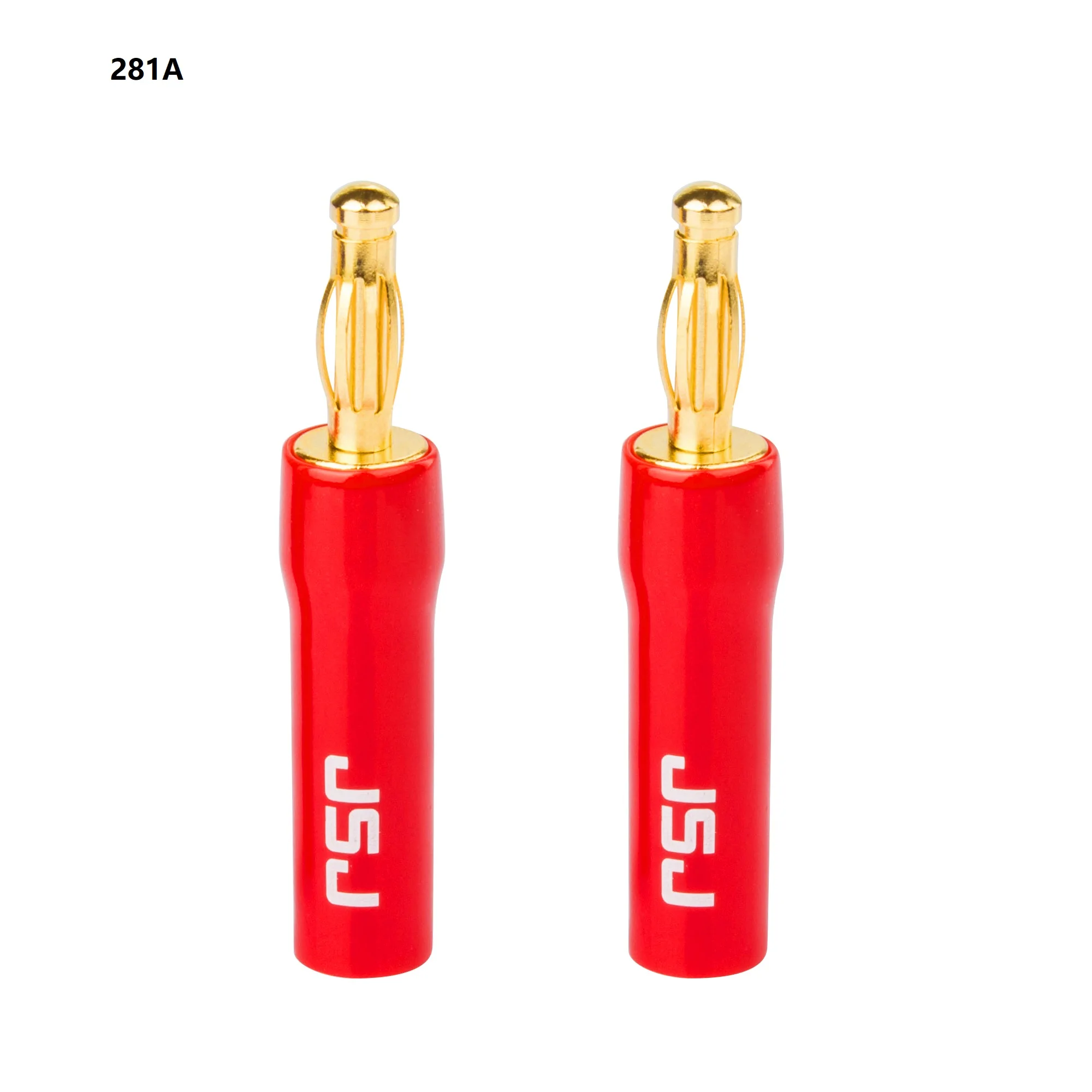DIY Audio Speaker Connector Audio Accessories Pure Copper Soft Shell Banana Head Aluminum Alloy Adapter Solder-Free Lantern Head
