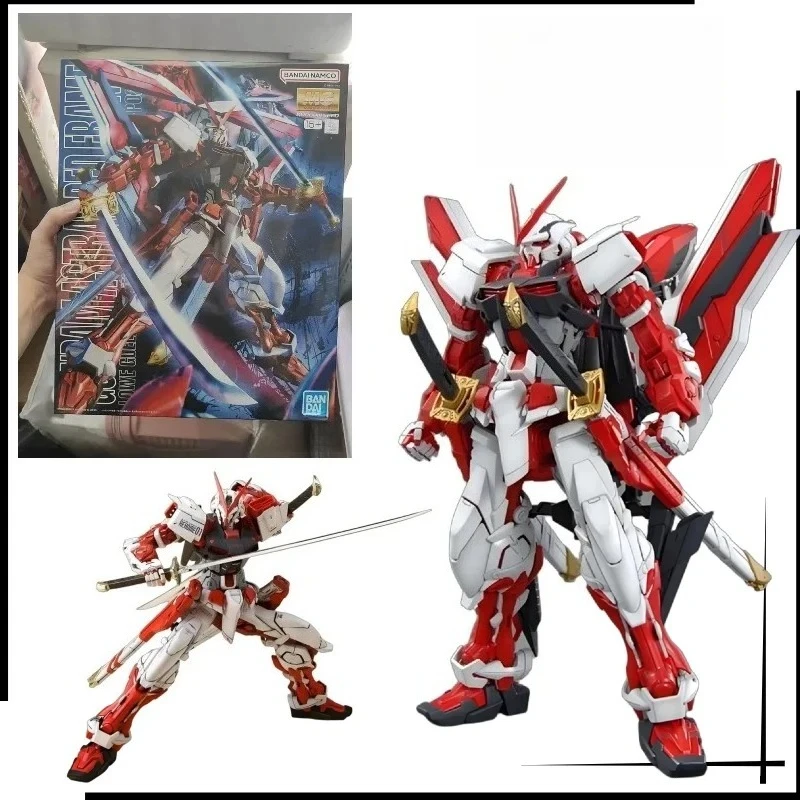 

【IN STOCK 】Genuine Bandai MG 1/100 Astray Red Frame Custom Gundam Plastic Model Assembly Kit