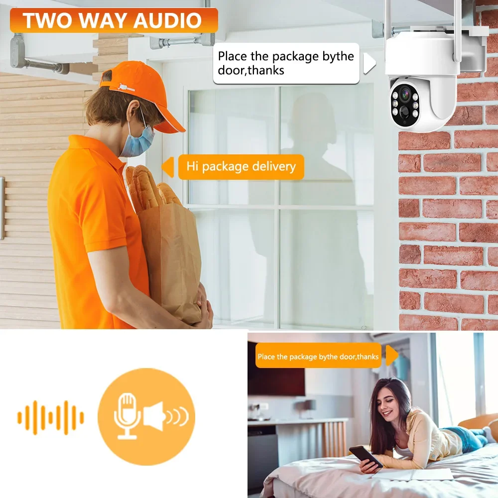 المنتجات المنزلية ذات الصلة بالطاقة الشمسية 8ch 4mp Wifi Nvr Kit نظام أمان الكاميرا الشمسية Cctv مع الطاقة الشمسية