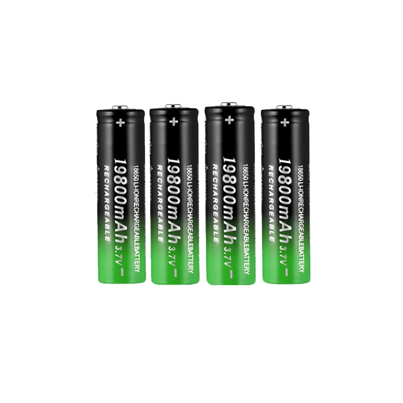 Batería recargable para destornillador de Control remoto, 18650 mAh, 19800 V, 3,7, 18650