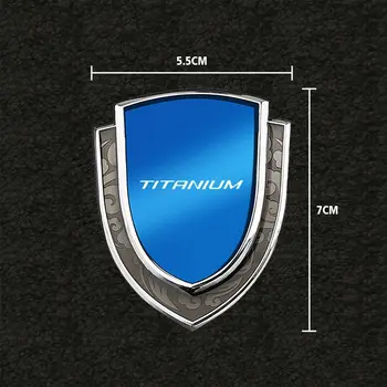 福特鈦金版3D金屬汽車貼紙 10 最佳銷售 福特鈦金版 - №1