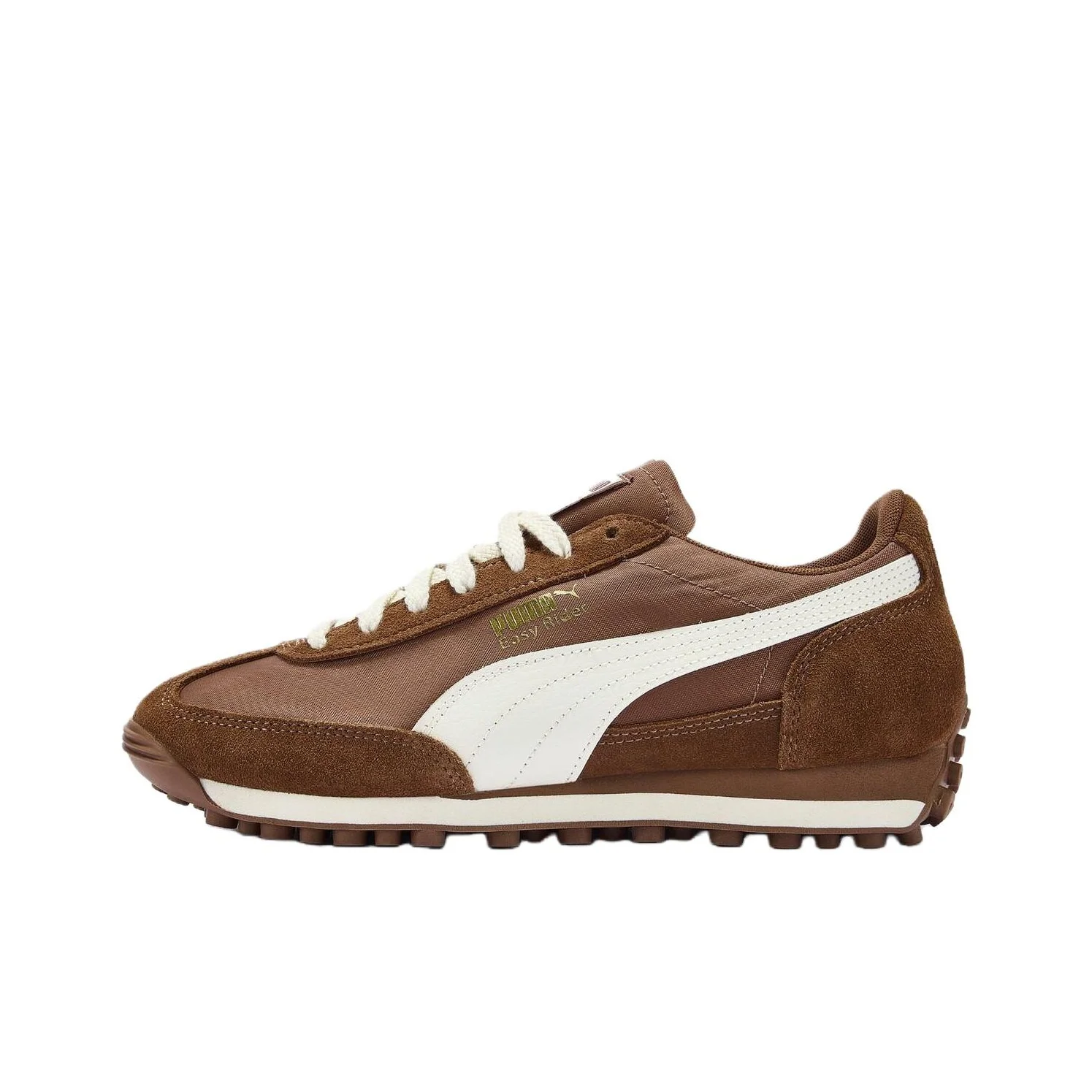 PUMA Easy Rider Low top Casual Shoes Unisex Brown White 410049-01
