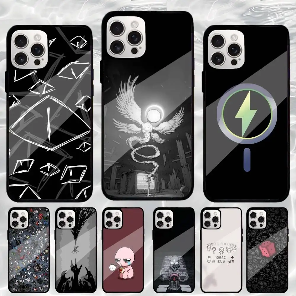 

The B-Binding Of I-Isaac Phone Case For iPhone17,16,15,14,13,12,11 Plus,Pro Max Magnetic For Magsafe Wireless Charging
