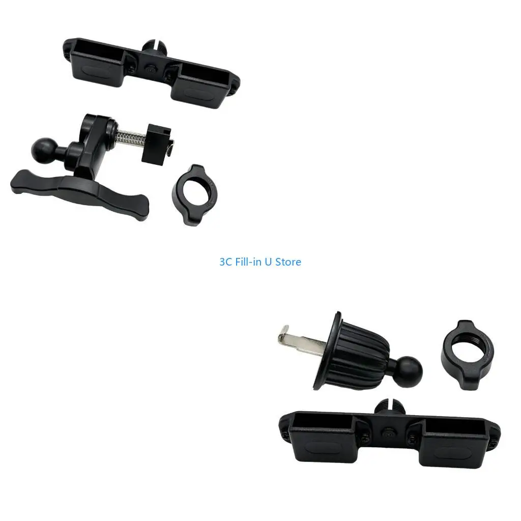 G8TA カーサポートトランシーバースタンドの車両マウント 2 台の通信デバイス用