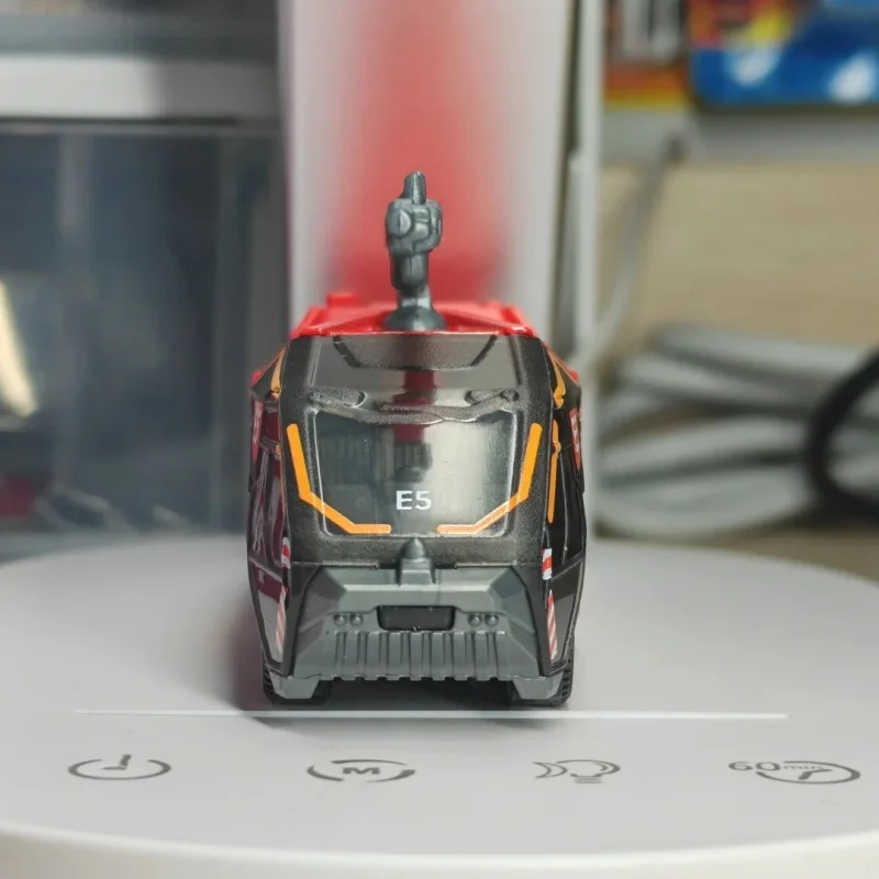 Caja de cerillas, aparejos de trabajo MBX Flame Blaster Jcy27, motor de bomberos, coche de Metal, escala 1:64, modelo de coche fundido a presión, vehículo coleccionable, juguete para regalo
