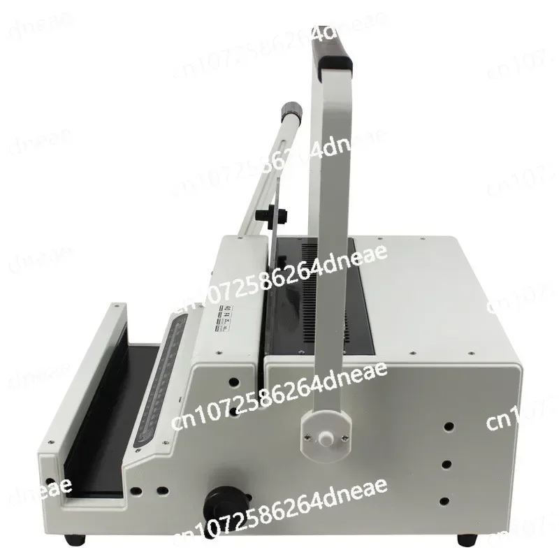 MW600D Iron Ring Binding Machine Loose-leaf Hole Punch Coil Book Binding 2:1/3:1 Binding Machine