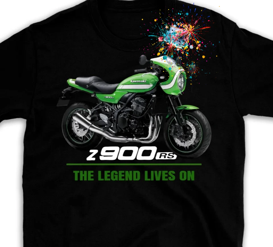 

Legend Live on. Classic Japanese Z900 RS Motorcycle T-Shirt 100% Cotton O-Neck Short Sleeve Summer Casual Mens T-shirt