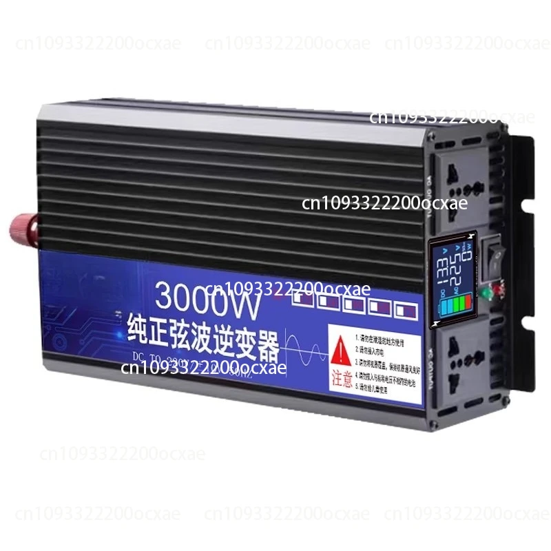 

Pure sine wave LCD display car electric vehicle inverter converter 3000w 4000w 5000w pure sine wave inverter high power